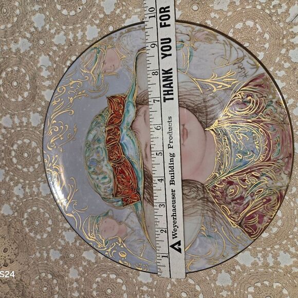 Rare Find WENDY by Edna Hibel A tribute To All Children plateJunkGypzyVintag - Picture 2 of 7